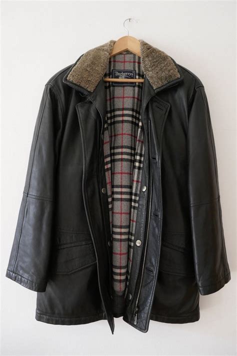 burberry herren lederjacke gebraucht|Burberry Jacken, Mäntel und Westen für Herren .